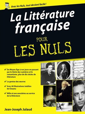 cover image of La Littérature française Pour les Nuls